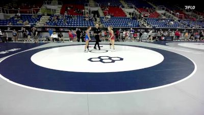 115 lbs Cons. Rd Of 64 - Maggie Cornish, CA vs Ella Blythe, KS