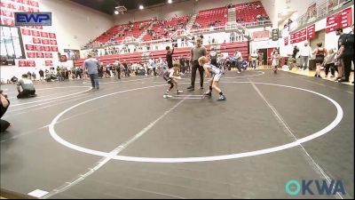 64 lbs Semifinal - Maverick Higgins, Choctaw Ironman Youth Wrestling vs Ezekiel Fee, Enid Youth Wrestling Club