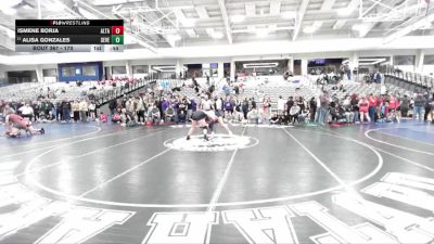 170 lbs Cons. Round 3 - Alisa Gonzales, Severance vs Ismene Borja, Alta