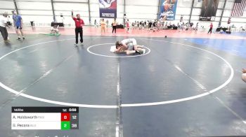 142 lbs Rr Rnd 1 - Austin Holdsworth, Ragin Raisins Concord vs Gino Pecora, Silo