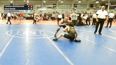 132 lbs Consolation - Thadeus Gerstenacker, SC vs Isaac Moore, AZ