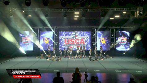 Florida Triple Threat Allstars - Spice CATZ [2026 D2 Junior Level 1 Medium Day 1] 2026 US Open Cheerleading & Dance Championship
