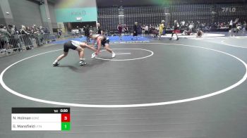 165 lbs Consi Of 8 #1 - Noah Holman, Gonzaga Preparatory vs George Mansfield, Layton