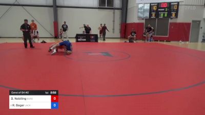 79 kg Consi Of 64 #2 - Devin Nobiling, Burg Training Center vs Riggin Boger, Jackrabbit Wrestling Club