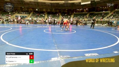 150 lbs Semifinal - Remington LaFlamme, Cypress Wrestling Club vs Gia Coons, CPA Wrestling