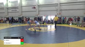 96-C lbs Consi Of 8 #2 - Benjamin Wells, IL vs Benjamin Dziuban, NY