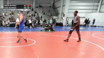 182 lbs Rr Rnd 1 - Brieon Mayfield, NC United - HSB vs Kevin Kilpatrick, Storm Wrestling Center - HSB