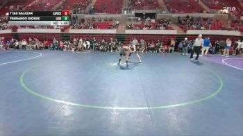 138 lbs Round 2 - Quarters & 1st Wb (16 Team) - Fernando Dioses, Lubbock vs T`Jaii Salazar, Amarillo Caprock