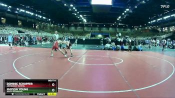 120 lbs Champ. Round 1 - Dominic Schopfer, Archbishop Rummel vs Mayson Young, South Effingham