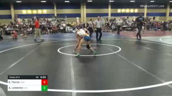 Match - Elijah Flores, Pounders WC vs Adrian Ledezma, Cataline`s Wildcats