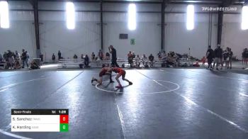 73 lbs Semifinal - Sammy Sanchez, Tmwc vs Kaden Harding, Team Aggression