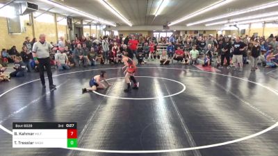 M 85 lbs Quarterfinal - Bo Kahmar, Milford vs Tristan Tresslar, Washington