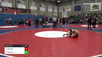 127 lbs Semifinal - Gavin Bauder, Clovis North vs Zeth Romney, Chaminade