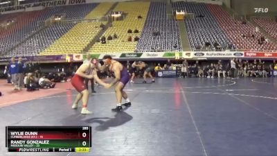 285 lbs 2nd Wrestleback (16 Team) - Randy Gonzalez, Missouri Valley vs Wylie Dunn, Cumberlands (Ky.)