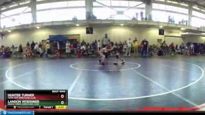 63 lbs Cons. Round 2 - Landon Woessner, Indian Creek Wrestling Club vs Hunter Turner, Team Jeff Wrestling Club