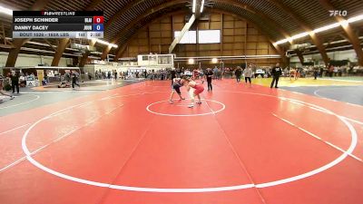 160A lbs Quarterfinal - Joseph Schinder, Blair Academy vs Danny Dacey, Journeymen