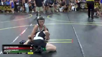 78 lbs Round 1 (6 Team) - Asher Procunier, Ares vs Jackson Marlett, Poundtown