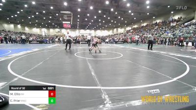 58 lbs Round Of 32 - Maxwell Ellis, RedWave Wrestling vs Camden Prier, Mulvane Jr. Wrestling Club