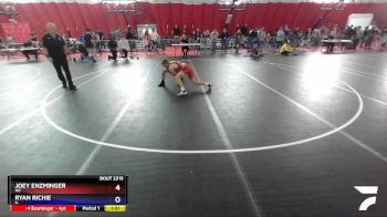 120 lbs Cons. Round 4 - Joey Enzminger, ND vs Ryan Richie, IL
