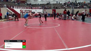 140-150 lbs Round 2 - Logan Gentry, New Albany vs Tim Ruley, Franklin Central