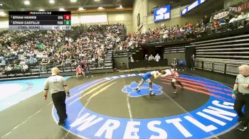 5A 165 lbs Cons. Round 1 - Ethan Castillo, Pleasant Grove vs Ethan Hawks, Springville