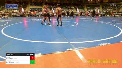 92 lbs Round Of 16 - Rye Davis, Threestyle vs Mason Rivera, Topeka Blue Thunder