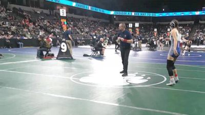 120 lbs Round Of 16 - Addison Bernstein, Orland (NS) vs Kherington Mendes, Mayfair (SS)
