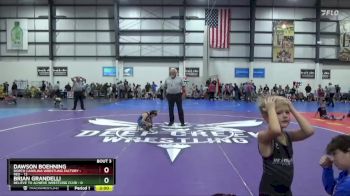 55 lbs Round 2 (4 Team) - Dawson Boehning, NORTH CAROLINA WRESTLING FACTORY - RED vs Brian Grandelli, BELIEVE TO ACHIEVE WRESTLING CLUB