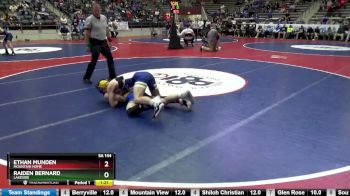 5A 144 lbs Quarterfinal - Ethan Munden, Mountain Home vs Raiden Bernard, Lakeside