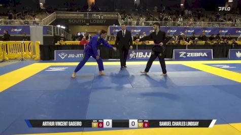 Samuel Charles Lindsay vs Arthur Vincent Gageiro 2026 Pan Jiu Jitsu IBJJF Championship