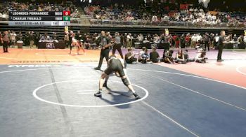 6A 132 lbs Cons. Round 3 - Leonides Fernandez, El Paso Eastwood vs Charlie Trujillo, Austin Vandegrift