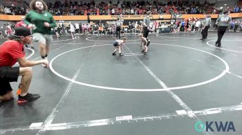 37 lbs Rr Rnd 1 - Woodson Rowell, Elgin Wrestling vs Wenston Quillin, Chickasha Wrestling