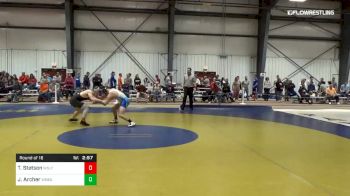 133 lbs Round Of 16 - Tristan Stetson, Wesleyan vs Jackson Archer, Western New England