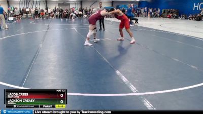 Elite 197 lbs Cons. Round 2 - Jackson Creasy, Eureka vs Jacob Cates, Iowa State