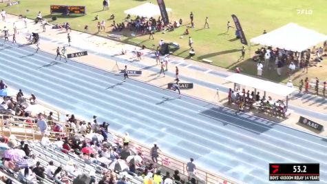 Youth Boys' 4x800m Relay, Semi-Finals 1 - Age 13-14