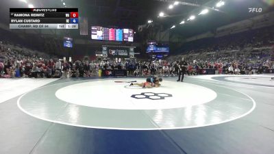 120 lbs Champ. Rd Of 64 - Ramona Reinitz, WA vs Rylan Custard, NE