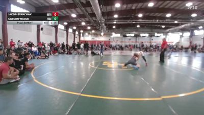 109 lbs Placement - Jacob Stanchak, Boyertown vs Cayden Wadle, Yale St