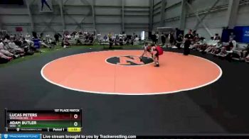 120 lbs Placement Matches (8 Team) - Lucas Peters, Wisconsin Red vs Adam Butler, Ohio