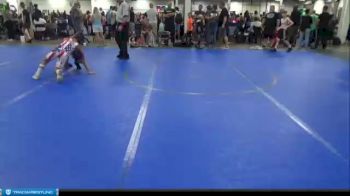 90 lbs Round 7 (10 Team) - Zayne Jones, Uprising vs Malec Ksebe, Distinguished Green