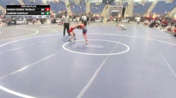 73 lbs Rr Rnd 2 - Eusiah Bueno Trujillo, Jefferson Wrestling Club vs Landon Castillo, Pikes Peak Warriors