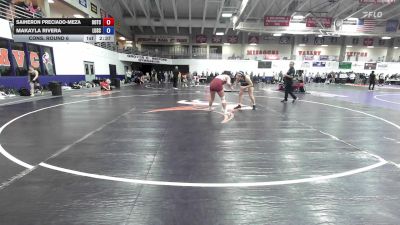 180 lbs Cons. Round 6 - Saiheron Preciado-Meza, University Of The Cumberlands vs Makayla Rivera, Lindenwood University