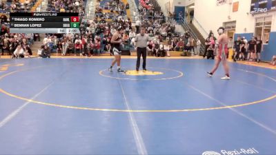 175 lbs Champ. Round 1 - Bennan Lopez, Douglas vs Thiago Romero, Rawlins