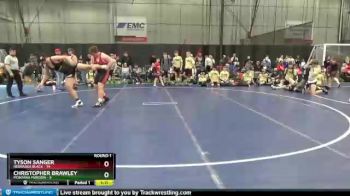 250 lbs Round 1 (6 Team) - Christopher Brawley, Montana Maroon vs Tyson Sanger, Nebraska Black