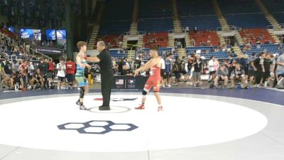 132 lbs Champ. Rd Of 128 - Dean Phillips, Arizona vs Isaac Weber, Wisconsin