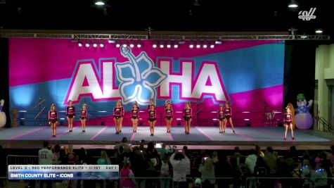 Smith County Elite - ICONS [2025 L3 - Rec Performance Elite - 11-18Y Day 1] 2025 Aloha Gatlinburg Showdown