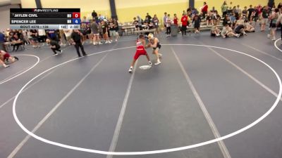 138 lbs Cons. Round 5 - Jaylen Civil, MO vs Spencer Lee, MN