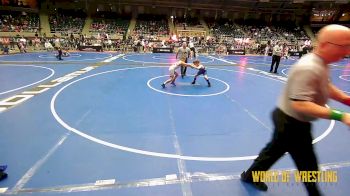 85 lbs Consolation - Blaise Wilson, Warrior Ridge vs Kyper Graaf, Sebolt Wrestling Academy