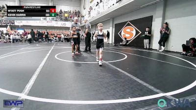 52 lbs Consolation - Wyatt Pugh, Viking Wrestling Club vs Kevin Harris, HURRICANE WRESTLING ACADEMY