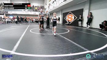 52 lbs Consolation - Wyatt Pugh, Viking Wrestling Club vs Kevin Harris, HURRICANE WRESTLING ACADEMY