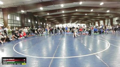 46 lbs Semifinal - Miles Bringhurst, Westlake vs Morgan Merkley, Uintah